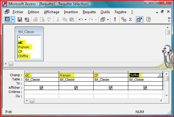 Faire glisser les champs