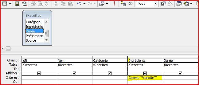 Recettes &agrave; base de carottes